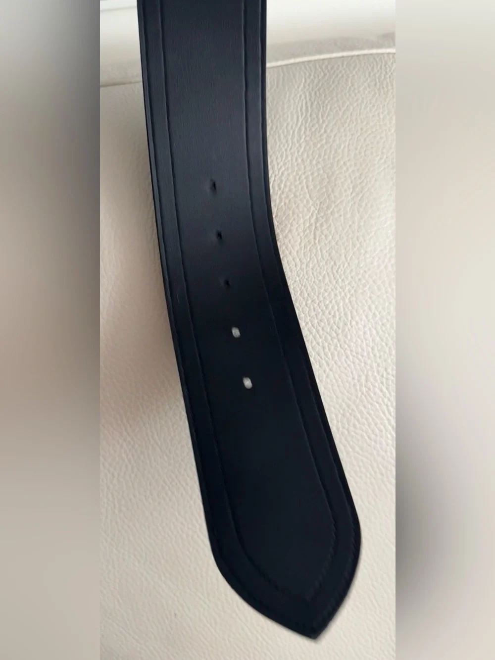 Y2K Express Suede Black Studded Women's Belt w/Mixed Metal Accents sz M 29-33 in